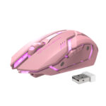 Wireless Charging Silent Gaming Mouse with LED Lights - Image 9
