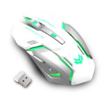 Wireless Charging Silent Gaming Mouse with LED Lights - Image 7