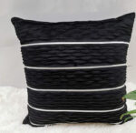 Luxury Striped Velvet Pillow & Cushion Cover - Image 7
