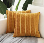 Luxury Striped Velvet Pillow & Cushion Cover - Image 10
