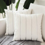 Luxury Striped Velvet Pillow & Cushion Cover