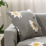 Printed Sofa Cover & Cushion Slipcover
