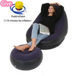 Lazy Bean Bag with Inflatable Folding Sofa - Image 5