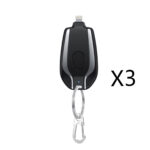 Mini 1500mAh Keychain Power Bank Type-C - Image 3