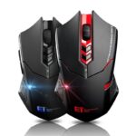 Power-Saving Silent Wireless Mouse with LED Light