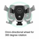 10W Qi Wireless Car Charger with Auto Clamp - Image 7