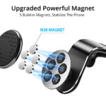 Magnetic Car Phone Holder Air Vent Magnet Mount Smartphone Phone Holder Car Rotation Bracket - Image 7