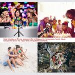 Compatible with Apple, Tripod Selfie Stick Mobile Universal Live Triangle Bracket One Bluetooth Selfie Artifact - Image 4