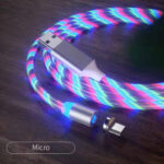 Magnetic Charging Cable Streamer Fast Charging Cable Lighting Micro USB Cable LED Magnet Charger Type-C Cable - Image 10