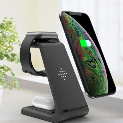 3 in 1 Wireless Fast Charging Dock Stand