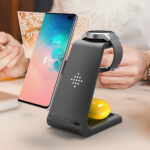 3 in 1 Wireless Fast Charging Dock Stand - Image 4