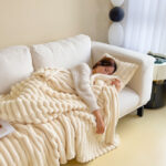 Soft Velvet Fur Blanket Double-Sided Warm Throw - Image 7