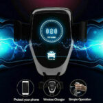 10W Qi Wireless Car Charger with Auto Clamp - Image 2