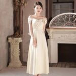 Summer Champagne Niche High-end Dress - Image 9