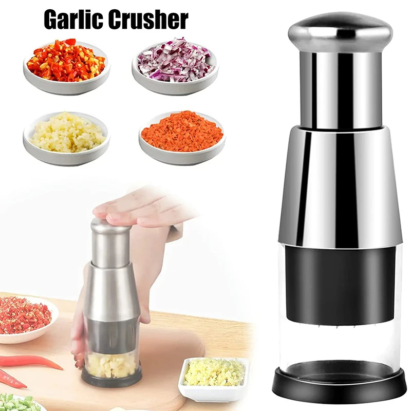 Manual Garlic Crusher & Vegetable Chopper Manual Garlic Crusher & Vegetable Chopper - Image 1