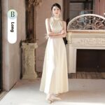 Summer Champagne Niche High-end Dress - Image 7