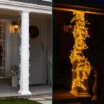 Lighted Birch Garland, 7.87ft 144 LED Warm White Lights With 8 Modes, Remote & Timer, IP45 Waterproof Flexible Branches For Home Decor - Image 4